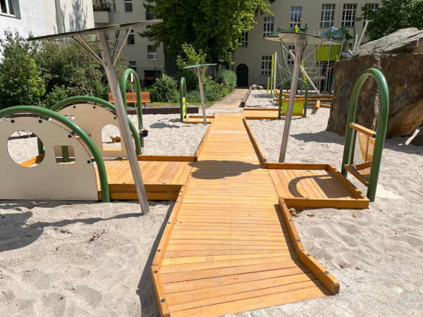 Spiel Bau Spielplatz 4521