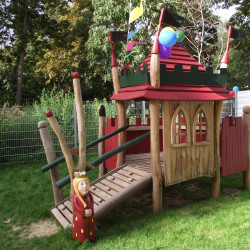 Spielart Kletterkombination Robinienholz 4504