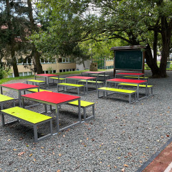 Freiraumobjekte Ney Sitzgruppe Schulhof699