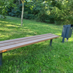 Wetz Abfallbehalter und Sitzbank 4680