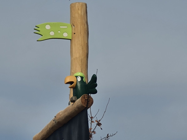 Piratenpapagei Spielschiff Piraten