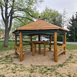 Spielart Pavillon Unterstand Holz 4851
