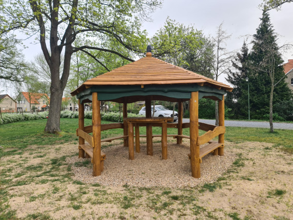 Spielart Pavillon Unterstand Holz 4851