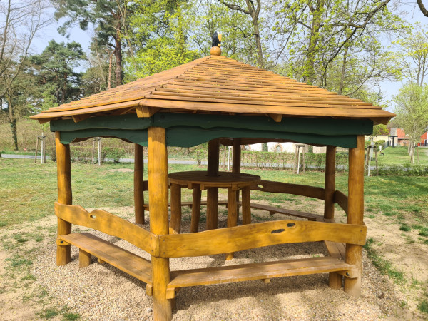 Spielart Pavillon Unterstand Holz854