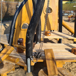 Spielplatz Spielgerat Biber Holzfiguren Spielanlage 4835