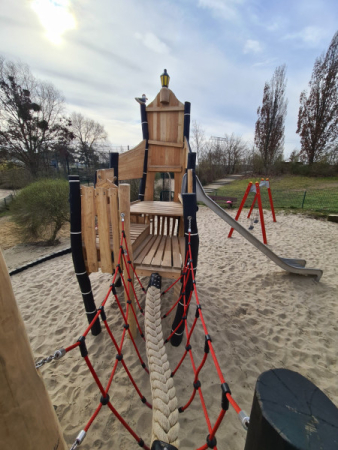 Spielschiff Spielgerate aus Robinienholz864