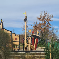 Spielschiff Spielgerate aus Robinienholz Piraten Spielplatz 