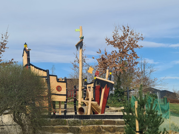Spielschiff Spielgerate aus Robinienholz Piraten Spielplatz 