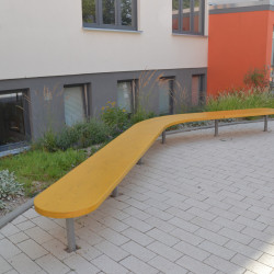 Freiraum Objekte Ney Bank freie Form Colean