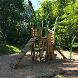 Spiel Bau Grasart Design Spielplatz Kletterturm Spielgerate 4905