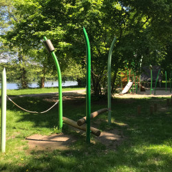 Spiel Bau Grasart Design Spielplatz Kletterturm Spielgerate908