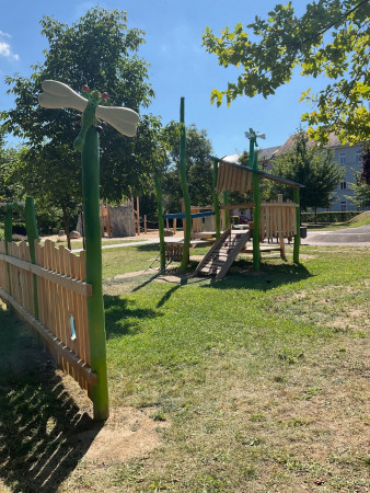 Spielart Libellen Spielplatz Robinienholz Spielgerat