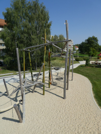 Spielart Themenspielplatz Spielplatz Robinienholz Aussenanlagengestaltung 5073