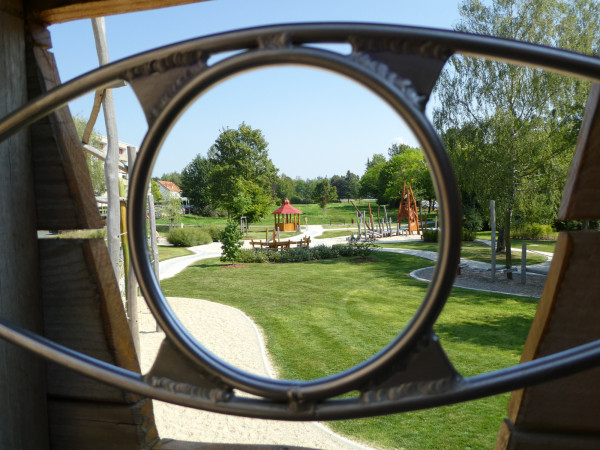 Spielart Themenspielplatz Spielplatz Robinienholz Aussenanlagengestaltung 5074