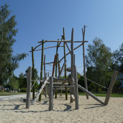 Spielart Themenspielplatz Spielplatz Robinienholz Aussenanlagengestaltung 5066