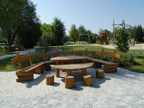 Spielart Themenspielplatz Spielplatz Robinienholz Aussenanlagengestaltung 5068