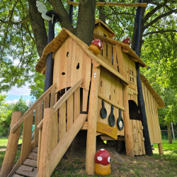 Spielart grosses Baumhaus Individuell Spielplatz Robinienholz 5015