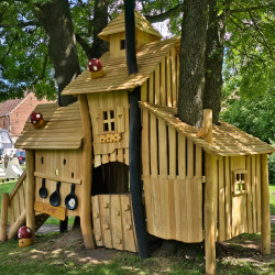 Spielart grosses Baumhaus Rutsche Individuell Spielplatz 5020