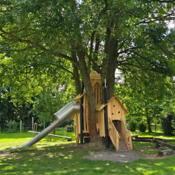 Spielart grosses Baumhaus Rutsche Individuell Spielplatz 5017