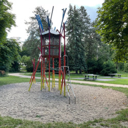 Spiel Bau Spielturm Regenbogen 5133