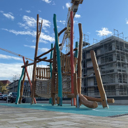 Spielart Kletteranlage Spielplatz Robinienholz 5198