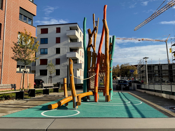 Spielart Kletteranlage Spielplatz Robinienholz 5199