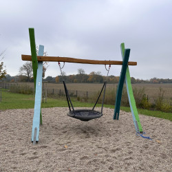 Spielart Spielkombination Robinienholz sagegestreift Spielplatz  5  5196