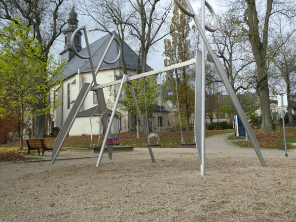 Spiel Bau Themenspielplatz Schere Spielplatzdesign Schaukelkombination 5291