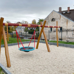 Spielart Doppelschaukel Vogelnestschaukel
