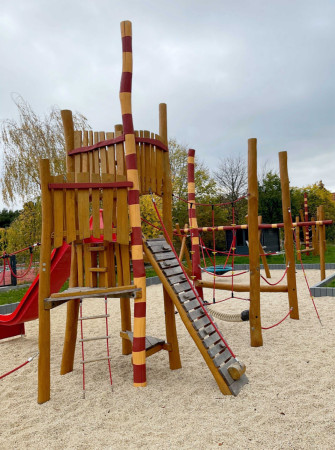 Spielart Kletteranlage mit Rutsche Kletterturm Spielgerat Spielplatz 5277