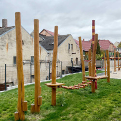 Spielart Kletteranlage mit Rutsche Kletterturm Spielgerat Spielplatz 5280