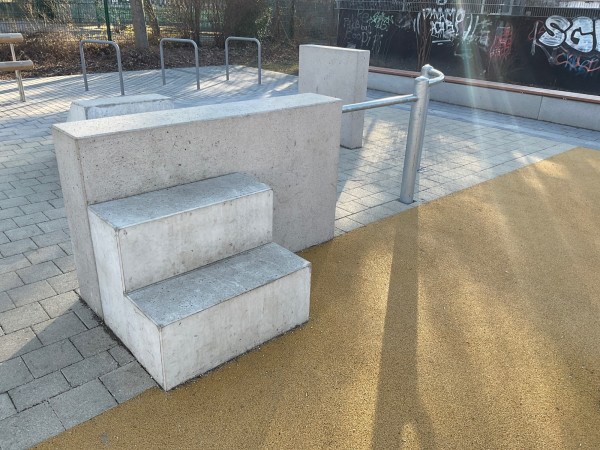 Dresden Haenel Clauss Strasse Parkoursanlage  5329