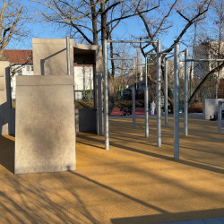 Dresden Haenel Clauss Strasse Parkoursanlage  5321