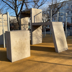 Dresden Haenel Clauss Strasse Parkoursanlage  5322