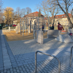 Dresden Haenel Clauss Strasse Parkoursanlage  5326