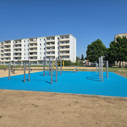Seelow Trimm Dich Pfad Calisthenics Spielbau Fitnessgerate Outdoor 5390