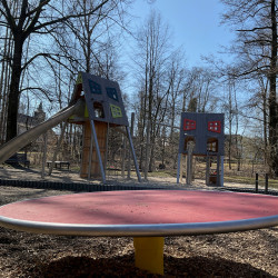 Spielplatz Spielanlage Spielhutte Freianlagen Drehscheibe
