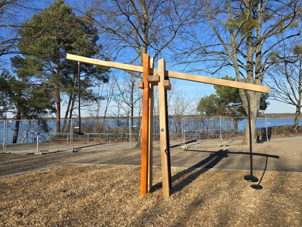Spielplatzgestaltung Eichenkantholz Individuell Spielplatz Unikate 5339