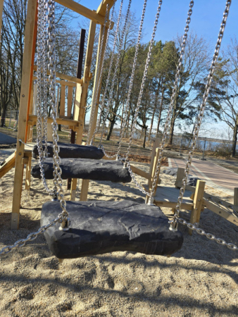 Spielplatzgestaltung Eichenkantholz Individuell Spielplatz Unikate 5338